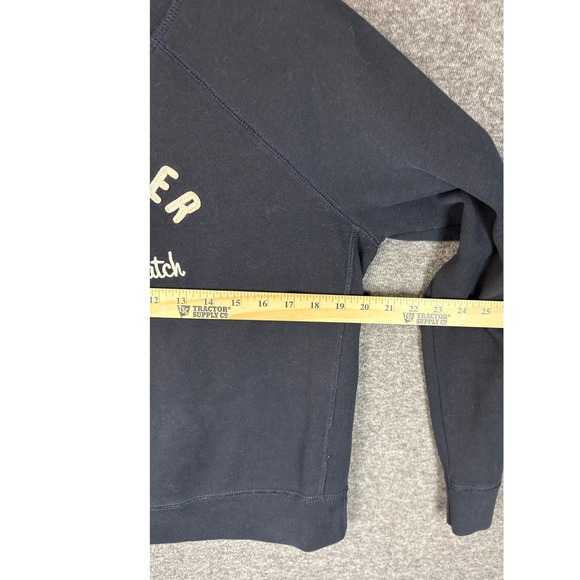 Hollister Beach Watch Graphic Sweatshirt Navy Blue Pullover Long Sleeve Womens L - Picture 5 of 10
